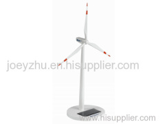 White painting Plastic Injection Solar Wind Turbine Model