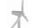 Zinc alloy and ABS plastic blades Solar Wind Turbine Model