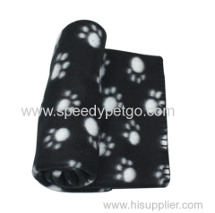 Softable Black color with paw print Pet Mats