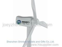 Zinc alloy and ABS plastic blades Solar Wind powered model