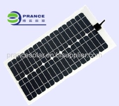 30W semi flexible solar panels