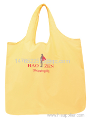 2015 fashion polyester foldable shopping bag for gift
