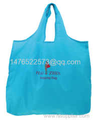 2015 fashion polyester foldable shopping bag for gift