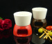 Ceramic chocolate fondue set