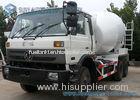 White Dongfeng 6m3 Alloy Steel Concrete Mixer Trucks 4x2 Truck