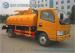 Elliptical Shaped 5000L 112hp Dongfeng Sanitation Truck For City Planning