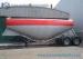 2 Axis V Shape 30m3 Cement Powder Trailer Container Semi Trailer