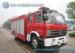 Carbon Steel Q235 Tank Two Axle Dongfeng Fire Fighting Trucks 4x2 With ISB190 40 Engine