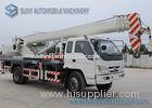 White 4X2 Foton Contruction Crane Mounted Truck 4 Ton With Euro 4 Emission Standard