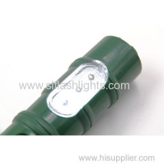 Plastic 3 LED rechargeable flashlight