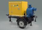 Split case type 150m3/hour 12m head mobile Diesel Engine Water Pump for agricuture