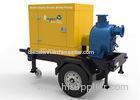 Engine driven self priming Diesel Engine Water Pump 100m3 / hour 10M head