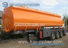 Chemical Liquid 38000L Pneumatic Tanker Trailers 3 Axle Trailer
