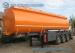 Chemical Liquid 38000L Pneumatic Tanker Trailers 3 Axle Trailer