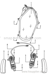 FIGURE 2 Front Headlight /Front Direction Indicator Lamp