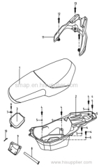 FIGURE 11 Storage Carrier/Seating Washer /Glove Compartment