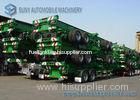 Skeleton 30 Ton Two Axle Flatbed Semi Trailer 40 Foot Flatbed Trailer