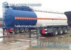 Tri-axle 35000L Ammonia water Chemical Tank trailer Q345 / Q235