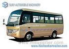 Small Safety 25 Seat Tour Bus With 6 Wheeler / MPS Player 90Km/h