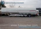 Q235 Carbon Steel 23.5 Ton LPG Tank Trailer 3 Axles With 12 Tires