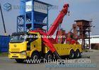 8X4 40DZ FAW 40 Ton Heavy Duty Rotator Tow Truck Wrecker With 3 Stages