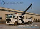 Flat Bed RTR 35 HOWO 32 Ton Heavy Duty Rotator Wreckers 6X4