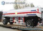 Mild Steel Q235 / Q345 18000L Mechanical / Pneumatic Tanker Trailers 2 Axle