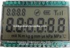 Ultra-low temperature segment LCD Display TN transflective PIN connector