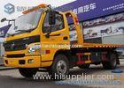 6 Wheeler 4 X 2 5T Flatbed Tow Trucks For Road Block Removal