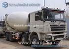 Shacman 16 cbm Beton / Concrete Mixer Truck 8X4 With Alloy Steel