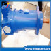 Hydraulic piston pump for extrusion machinery