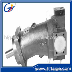 Hydraulic piston pump for extrusion machinery