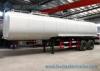 Mild Steel Q345 Dual Axle Trapezoid Asphalt Tank Trailer 30000L