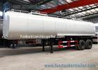 Mild Steel Q345 Dual Axle Trapezoid Asphalt Tank Trailer 30000L