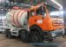 8X4 85Km/h 10m3 Mixer Truck North Benz truck White And Orange