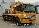 Customized FOTON Diesel 8 Ton / 10 Ton Tow Truck With Crane