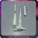 Disposable 134.2KHz Smart 1.4x8mm Animal PVC Syringe with Glass Tag