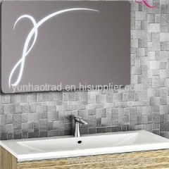 Aluminium Bathroom LED Light Mirror (GS056)
