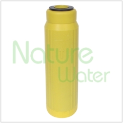 yellow resin filter cartridge