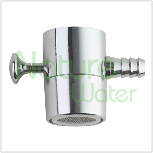 counter top water purifier input divert connector