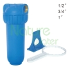 undersink single blue water filter