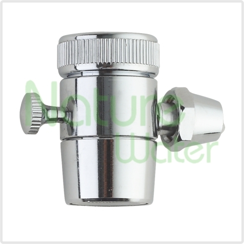 water filter input divert valve