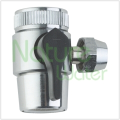 counter top water purifier input divert