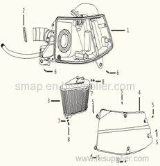 FIGURE 19 AIR CIIEANER ASSEMBLY