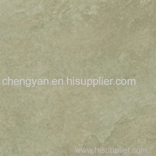 Luxury vinyl tiles with wear layer