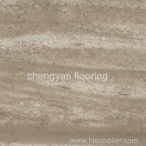 Luxury vinyl tiles with wear layer