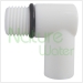 plastic fitting for counter top water filter