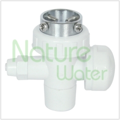 Plastic diverter valve water