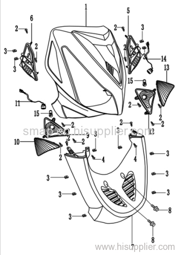 FIGURE 6 Foot Tradle/Front Storage/Storage Battery