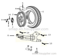 FIGURE 13 Rear Fender/Rear Light